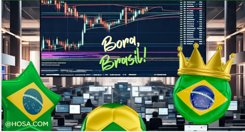 Em dia de Brasil, mercado funciona normalmente, mas o país opera em modo mata-mata