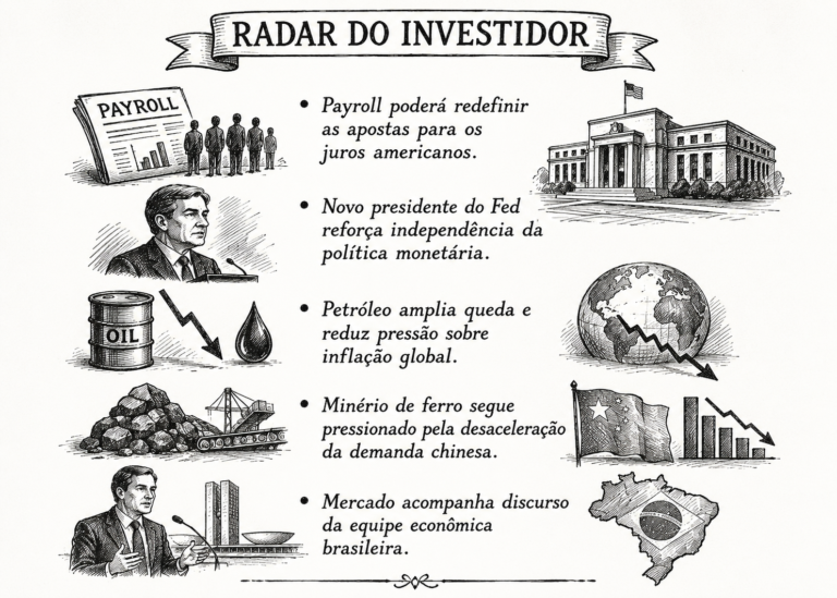 Mercados aguardam dados de emprego nos Estados Unidos